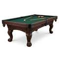 Pool Table Crafted for Tournament Play, 1-Inch Slate Bed, Solid Wood Frame, Wool-Blend Surface