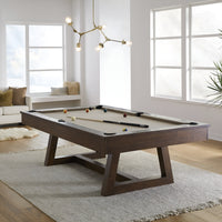 Pool Table Built for Tournament Play, Slate Bed, Solid Wood Frame, 88x44 Regulation Size