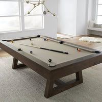 Pool Table Built for Tournament Play, Slate Bed, Solid Wood Frame, 88x44 Regulation Size
