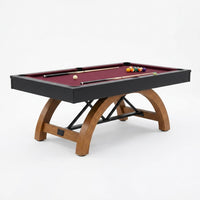 Edgewood 84 In. Pool Table with Accessories — Studio Shot