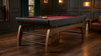 Edgewood 84 In. Pool Table with Accessories — Lifestyle