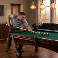 The Canton 8' Pool Table — Lifestyle