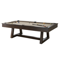 Pool Table Built for Tournament Play, Slate Bed, Solid Wood Frame, 88x44 Regulation Size