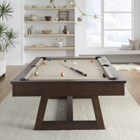 Pool Table Built for Tournament Play, Slate Bed, Solid Wood Frame, 88x44 Regulation Size
