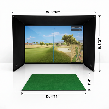 Simbox Golf Simulator Enclosure - 7 Sizes Available