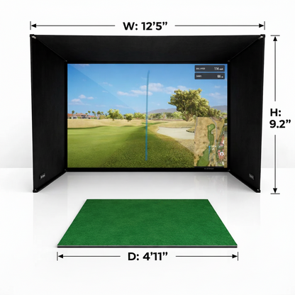 Simbox Golf Simulator Enclosure - 7 Sizes Available