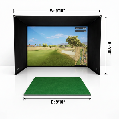 Simbox Golf Simulator Enclosure - 7 Sizes Available
